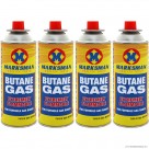 4pc Butane Gas 227g - Marksman Brand